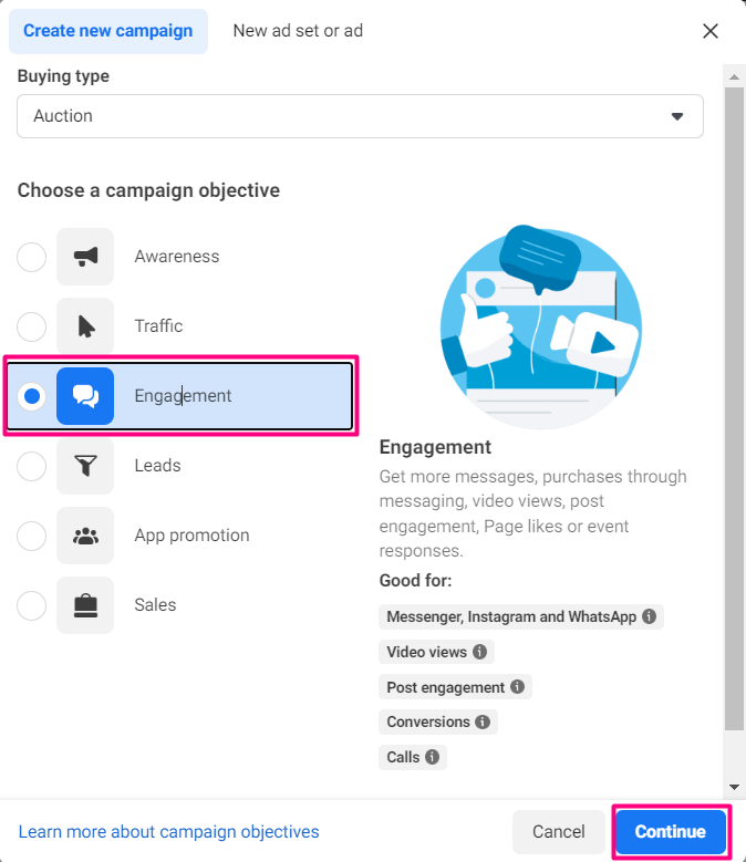 Step 01: Set Up Your Campaign Objective: Step 01: Set Up Your Campaign Objective: