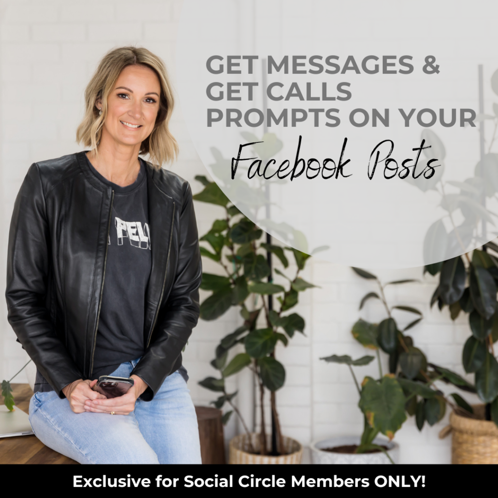 Get Messages & Get Calls Prompts On Your Facebook Posts